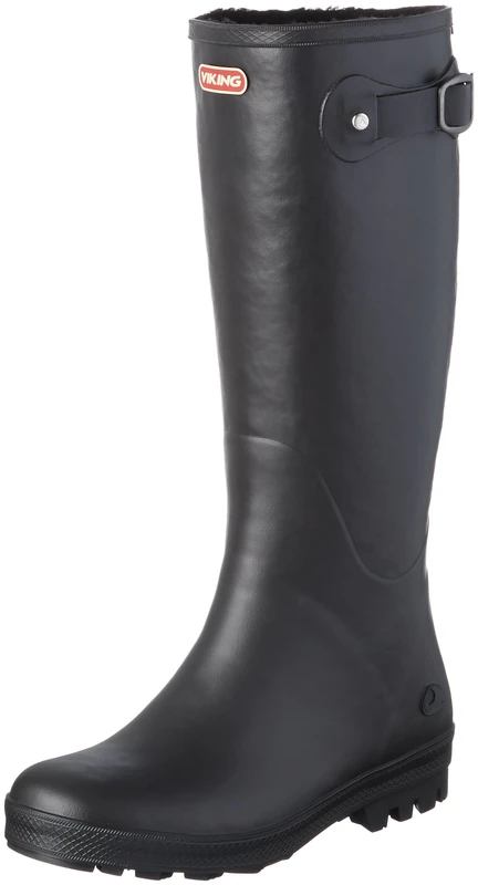 Viking Foxy Warm Rain Boot Women's, Black, 7.5 UK