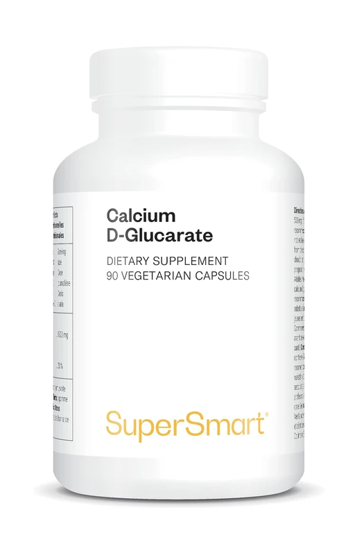 SUPERSMART Calcium D-Glucarate - Natural Detoxifier Support