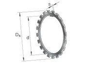 FAG MBL30 Tab Washer - Image 1
