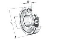 FAG 6020-Z Deep Groove Ball Bearing