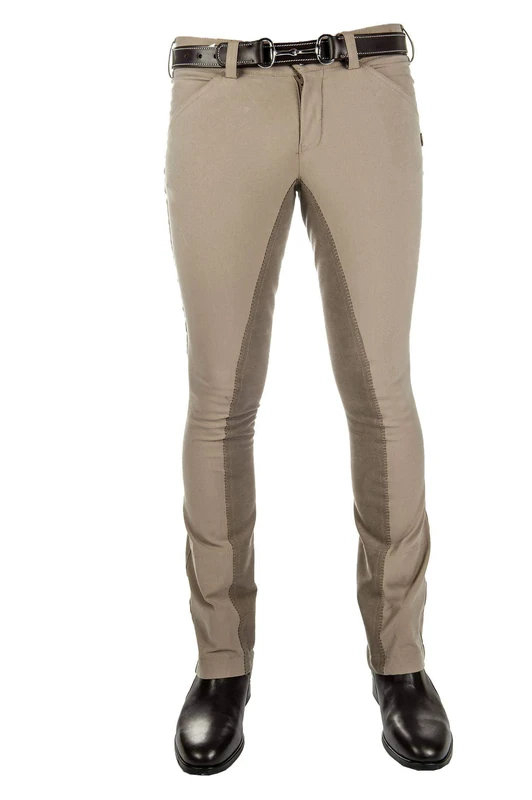 HKM Men's San Francisco Jodhpurs, 2900 Taupe, 40