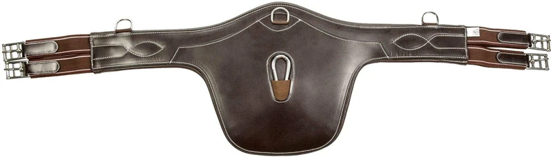 Hkm Hkm 4057052007439 Saddle Girth with Chest Protection Soft 2400 Brown 110