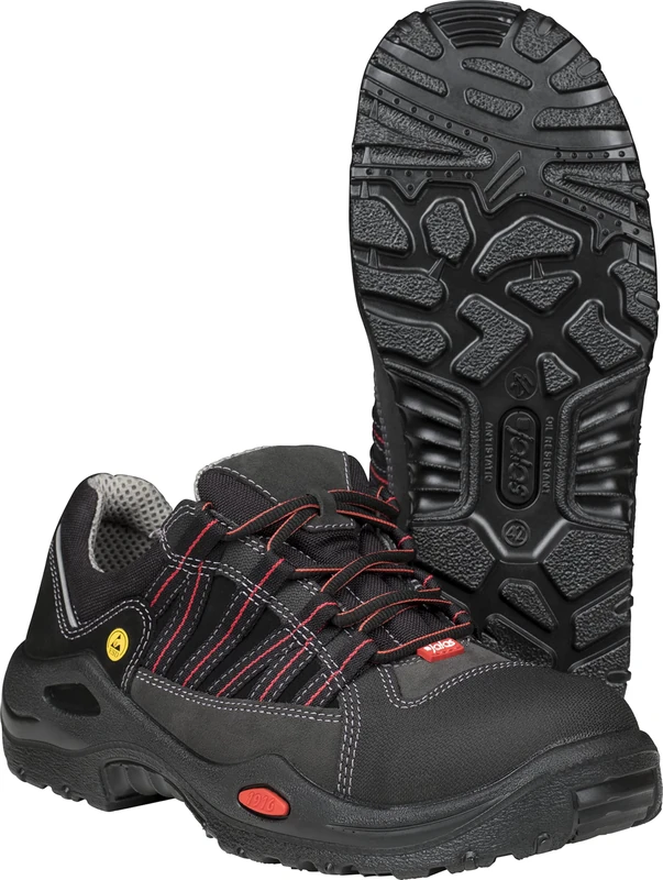 Ejendals 1615-40 Size 40 "Jalas 1615 E-Sport" Safety Footwear - Black/Grey/Red