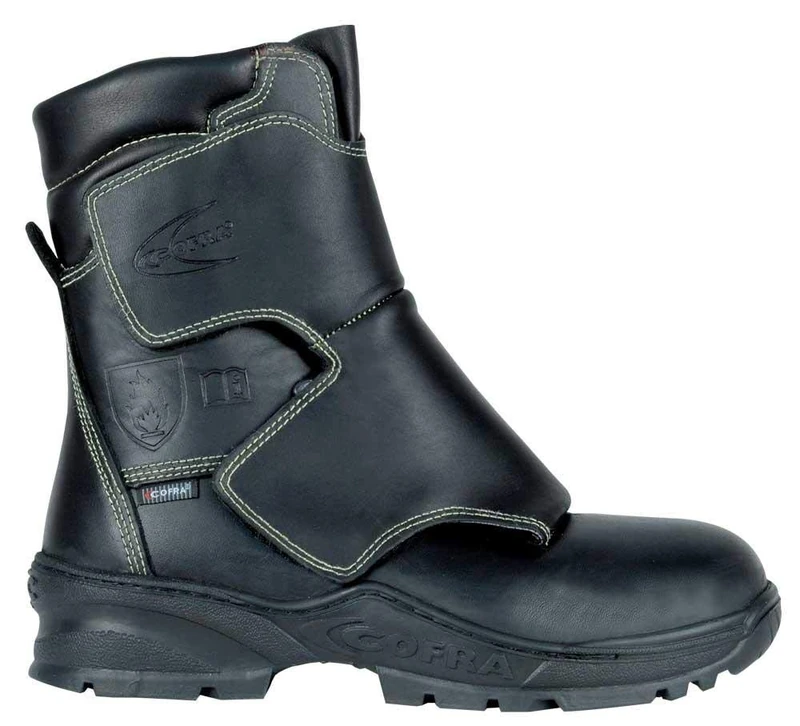 Cofra 21497-000.W41 Size 41 S3 HI HRO FE AL HI1 SRC "Fusion" Safety Shoes - Black