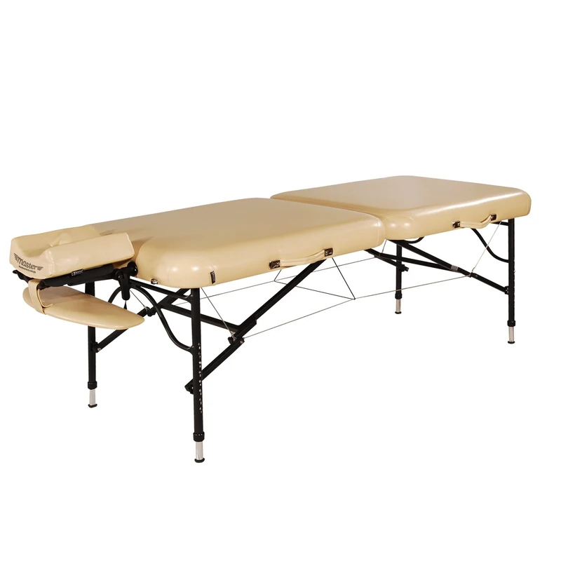 Master Massage 30" Proair Light Weight Aluminum Portable Massage Table Package - Mushroom, 1 Count
