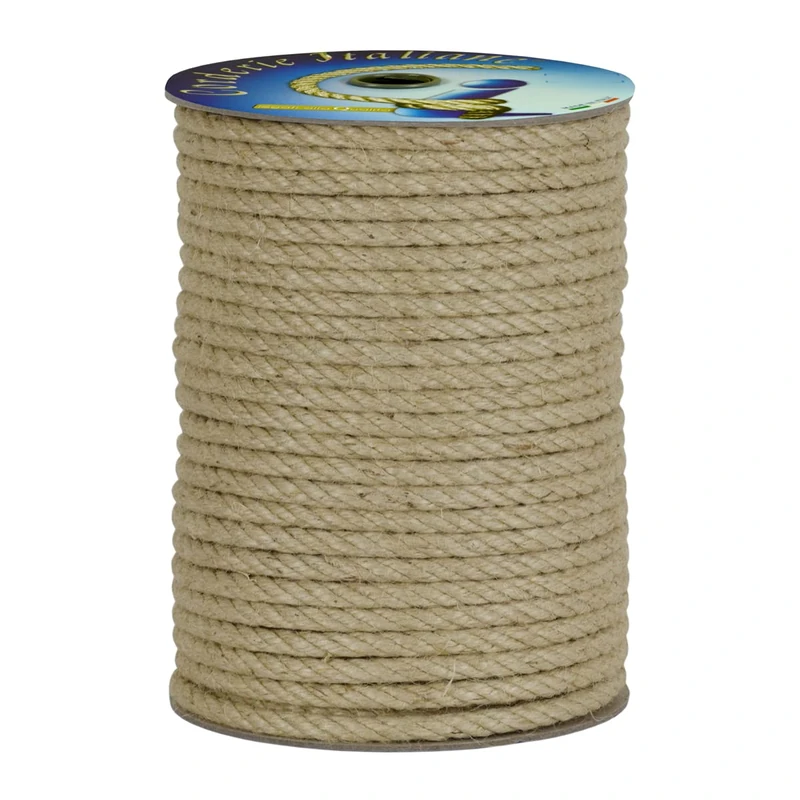 Corderie Italiane 006044062 Jute Rope 6 mm 100 m