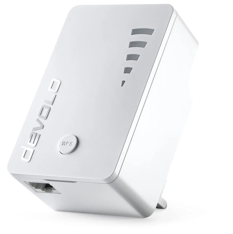 Devolo 9791 Wi-Fi ac Repeater (Wi-Fi Booster, Faster Internet using Dual Wi-Fi, compatible with all Routers, (1,200 mbps, 1x LAN Ports), White