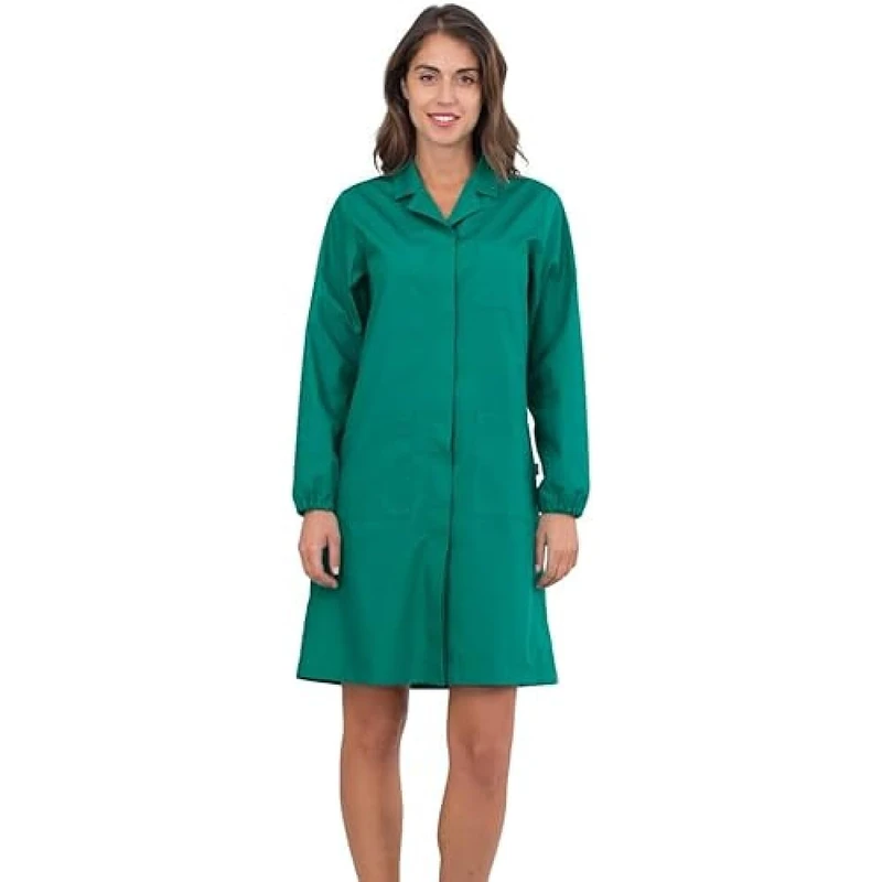 Siggi Group Unisex's Roberta Coat Shirt, Green, 44