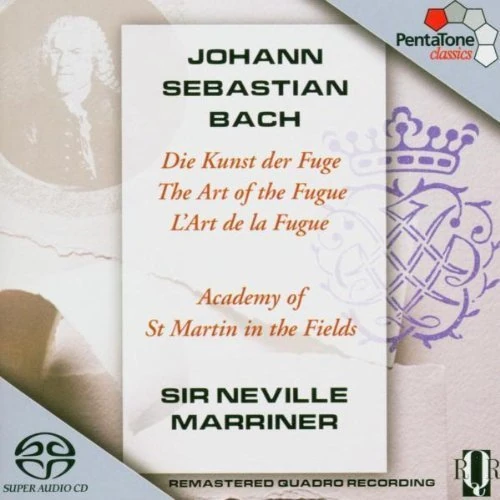 J.S. Bach - Art of Fugue CD - Classical Music Recording