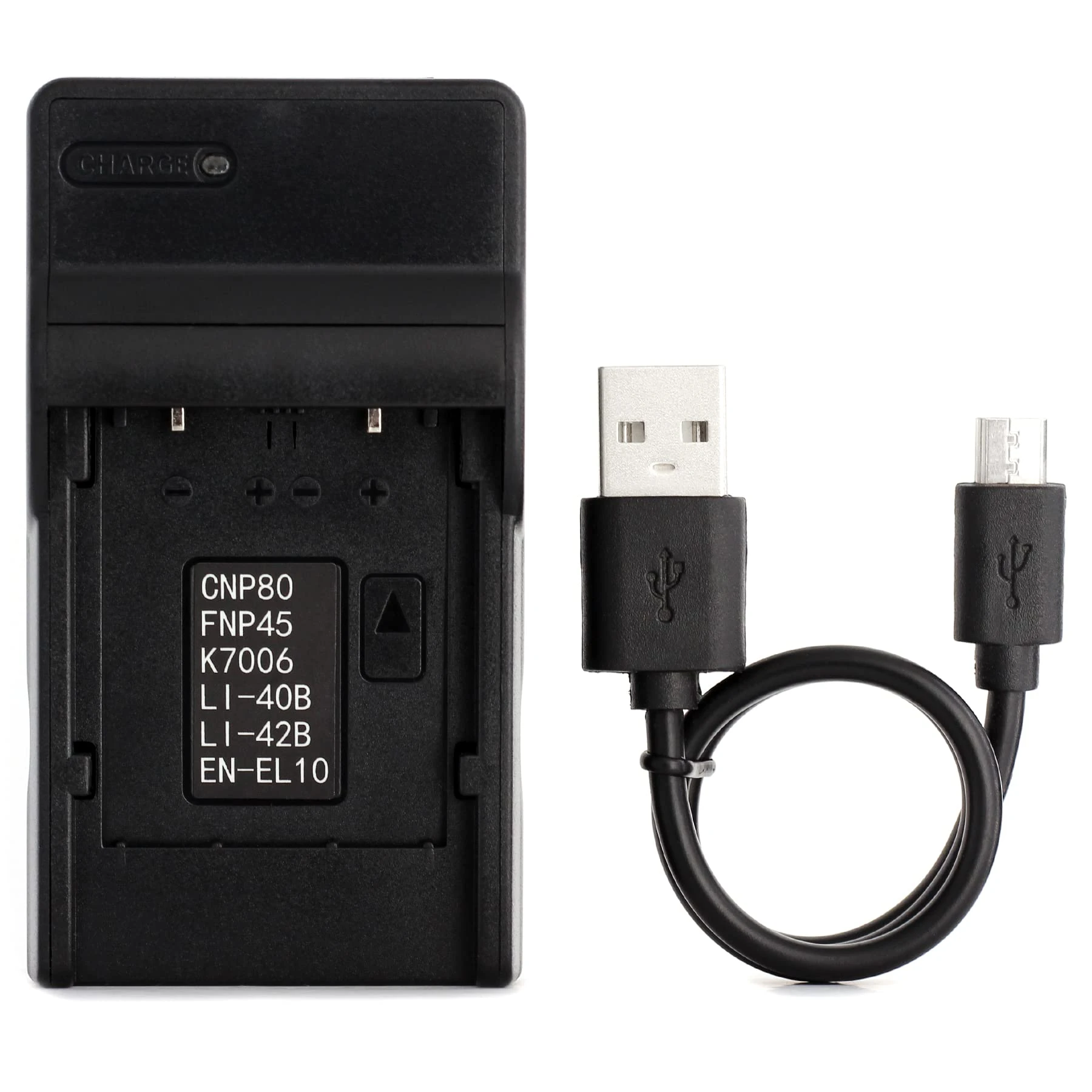 Norifon LI-40B USB Charger for Olympus D-720, FE-230, FE-340, FE-280, FE-20, Stylus 710, 790SW, 770SW, 7010, 760, 720SW, VR-320, VR-310, X-935, X-905 Camera and More