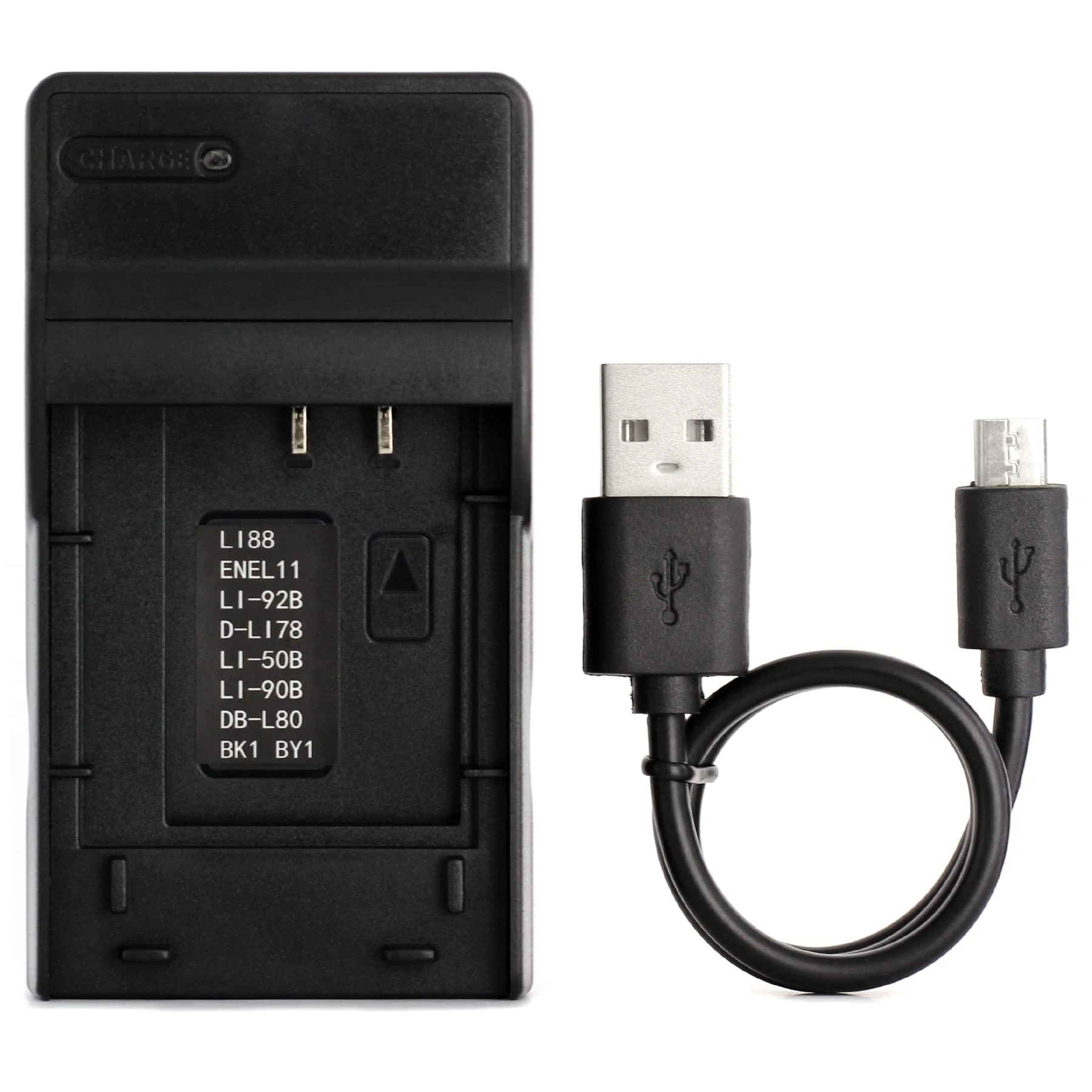 Norifon LI-50B USB Charger for Olympus D-750, SH-21, SP-800UZ, SP-810UZ, SP-815UZ, Stylus 1010, 1030SW, SZ-12, SZ-14, Tough TG-2, VR-340, VR-350, XZ-1 Camera and More