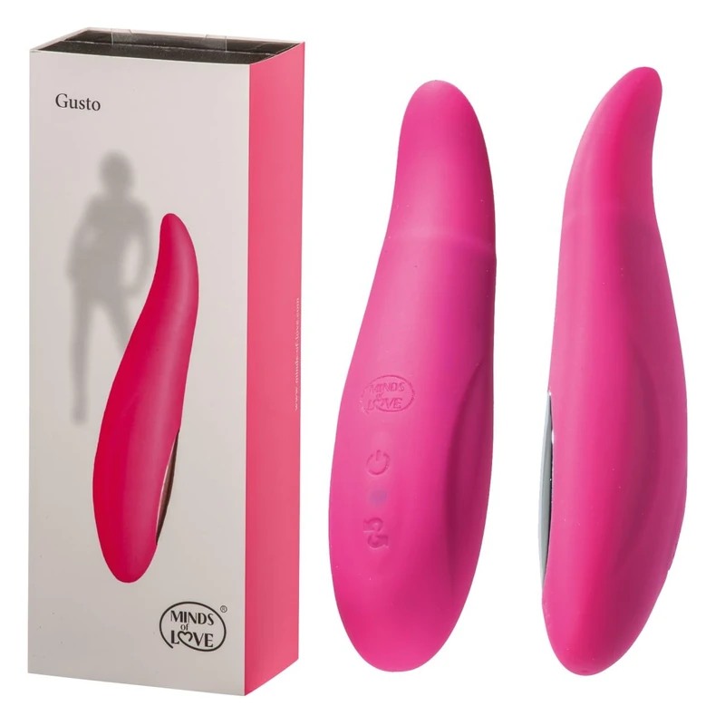 MINDS of LOVE Gusto Vibrator Pink 17 cm