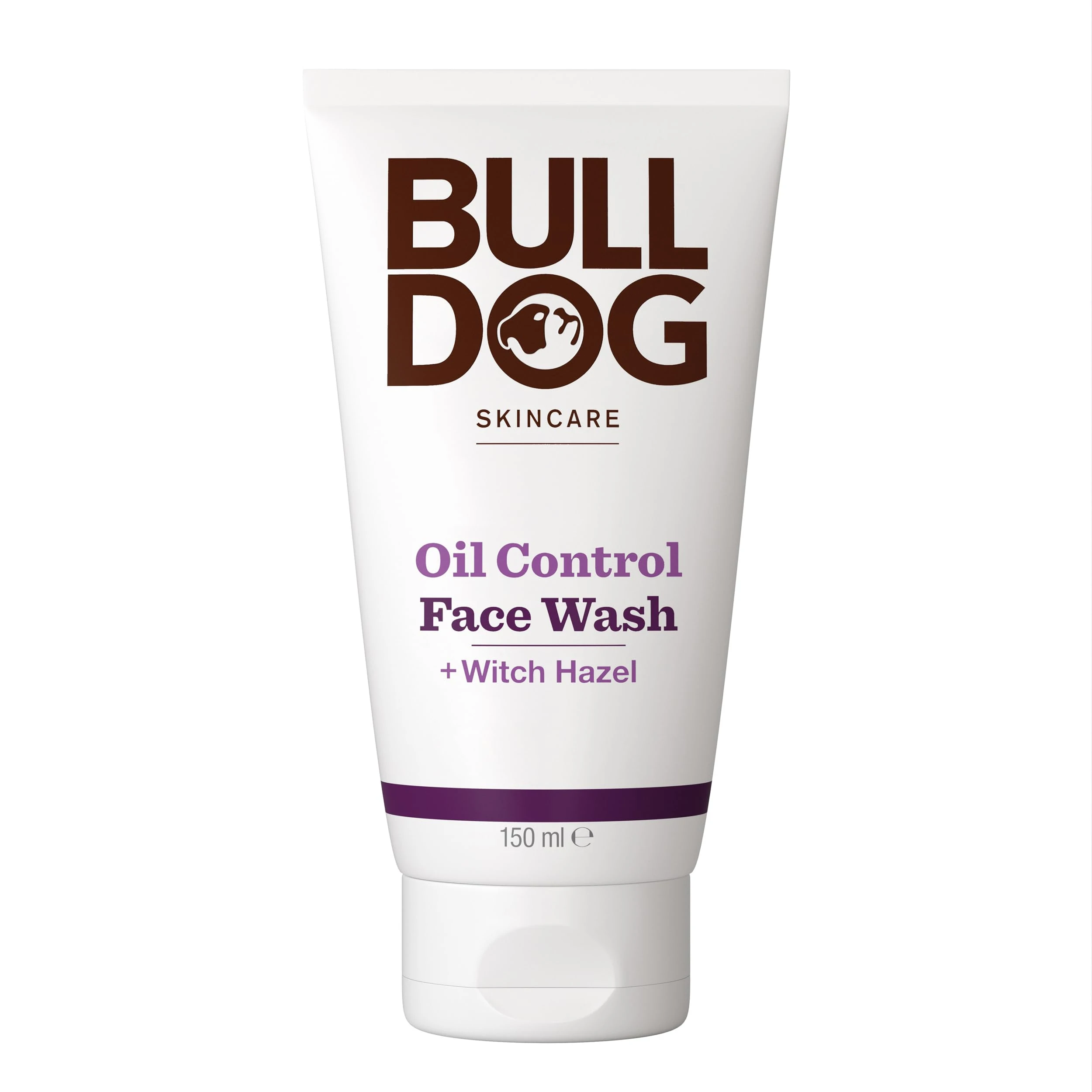 Bulldog Skincare Oil Control Face Wash for Men, Men's Grooming, Men's Face Wash Cleanses and Helps Remove Excess Oils, 150ml