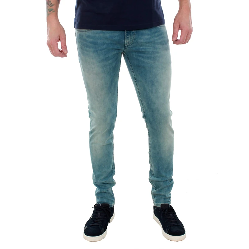 Pepe Jeans Men's Finsbury Jeans, Blue (Denim D31), W32/L34 (Size:32)