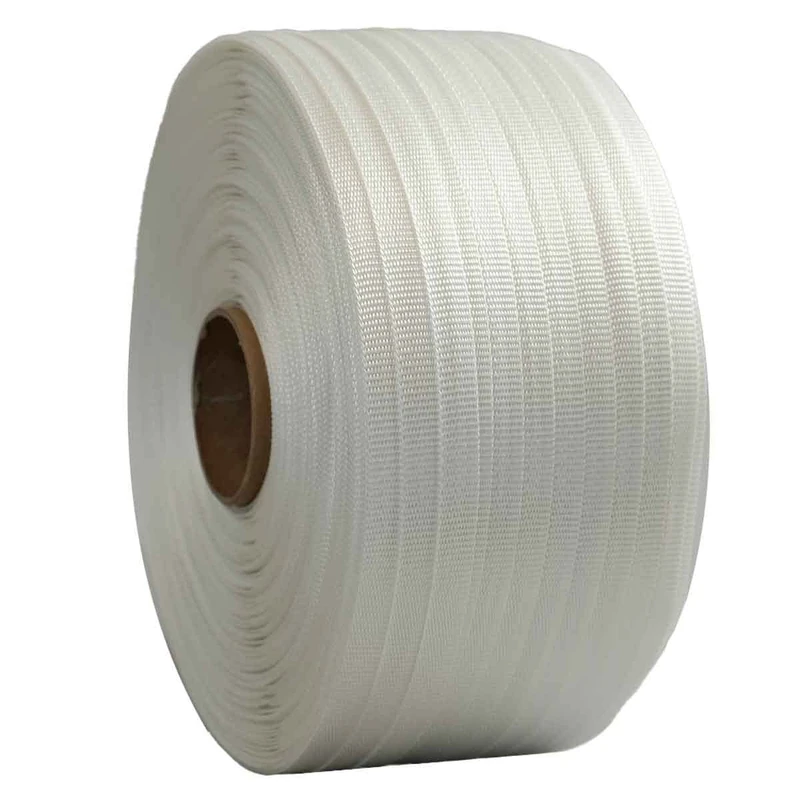 TECPLAST FT Braided Strapping 13 mm x 1100 m – Pro Quality – High Strength 350 kg – PET Textile Tape - Image 1