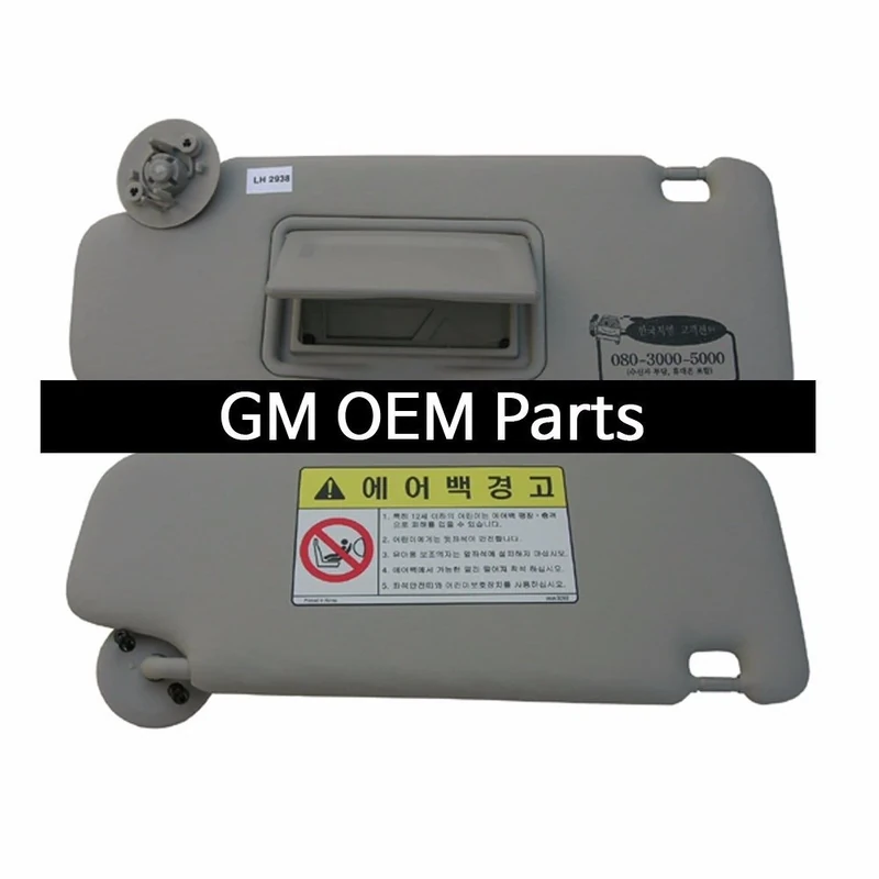Interior inside Sun Visor Shade LH Gray For GM Chevrolet Sonic 2012+ OEM Parts