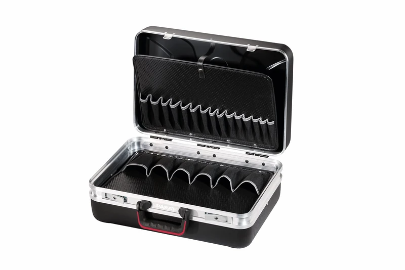 Parat 485040171 Unpopulated Tool Box, Black