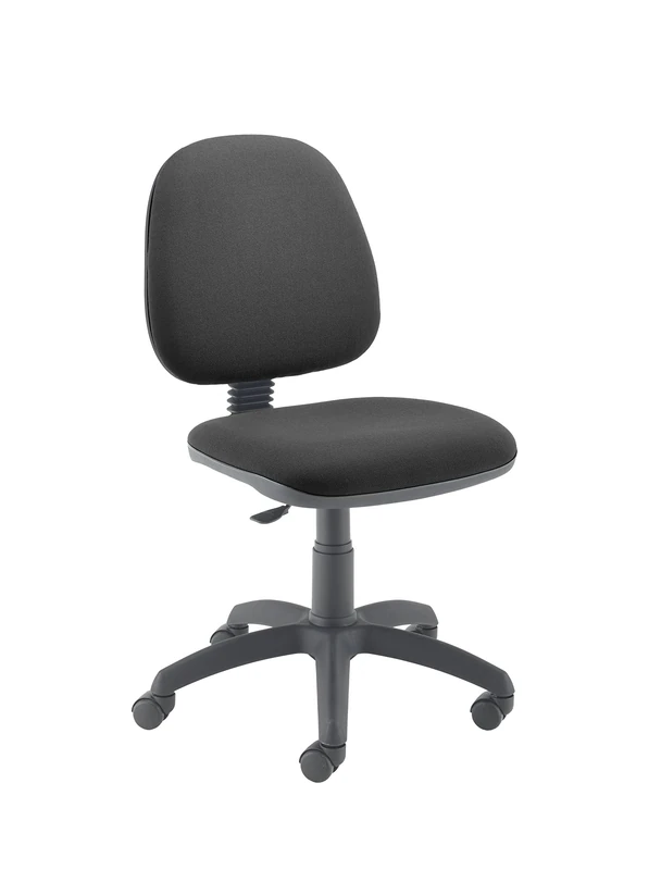 Office Hippo Mid Back Desk Chair, Ergonomic Office Chair For Home & Office With Height Adjustable Seat & Lumbar Support For Extra Comfort, Computer Chair For Daily Use - Charcoal