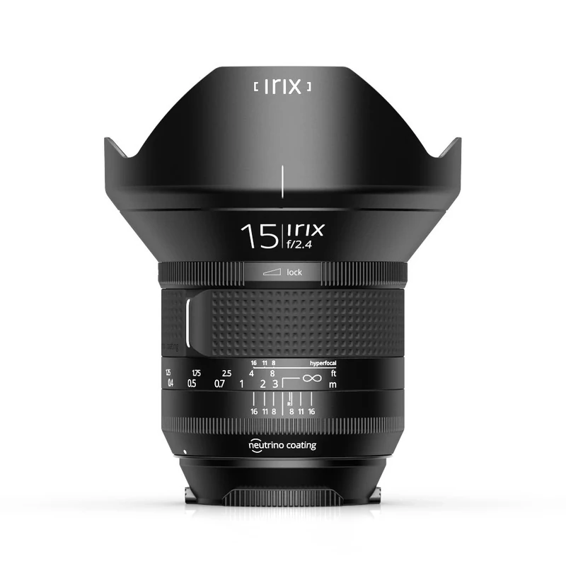 Irix ® Firefly Ultra Wide Angle Lens 15 mm f2.4 Compatible with Nikon F (95 mm Filter Thread, for Full Frame, Extremely Light, Optimised Focus Ring)