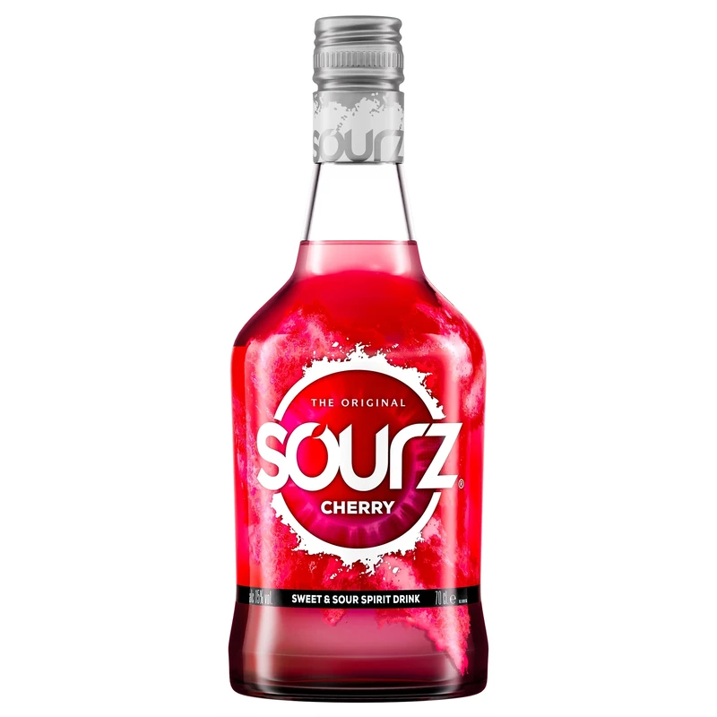 Sourz Cherry Liqueur, 15% ABV - 70cl