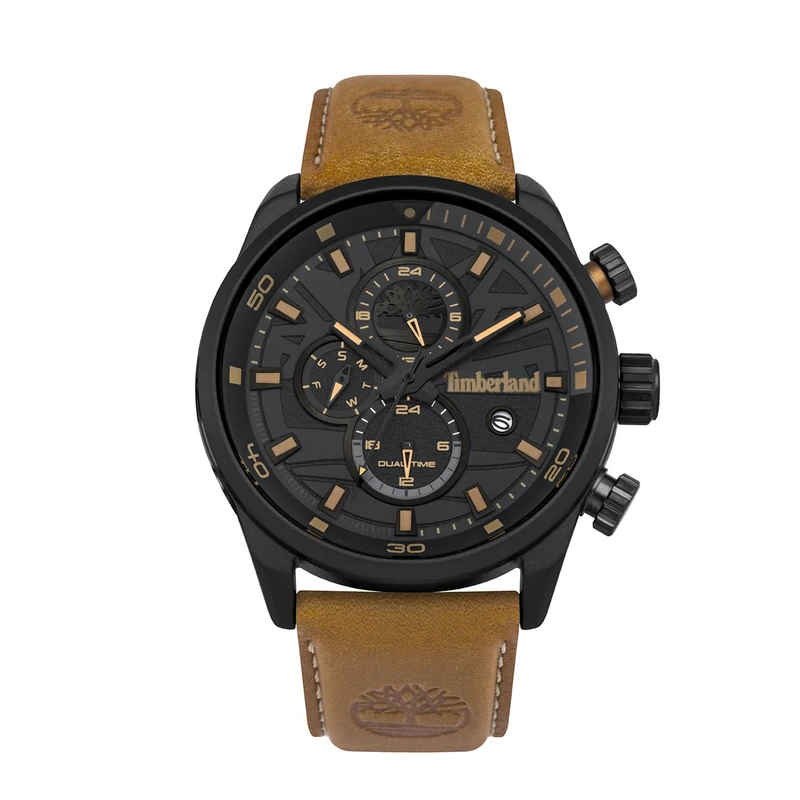 Timberland henniker Mens Analogue Quartz Watch with Leather Bracelet 14816JLB-02 - Image 1