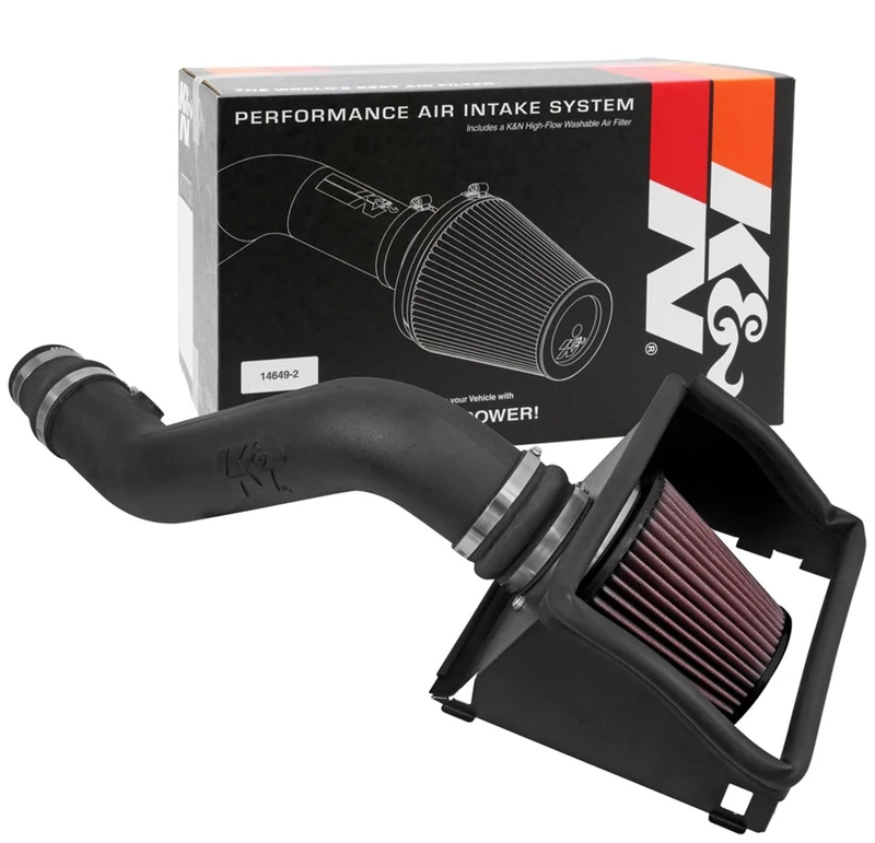 K&N Filters 63-2596 Car Performance Intake Kit