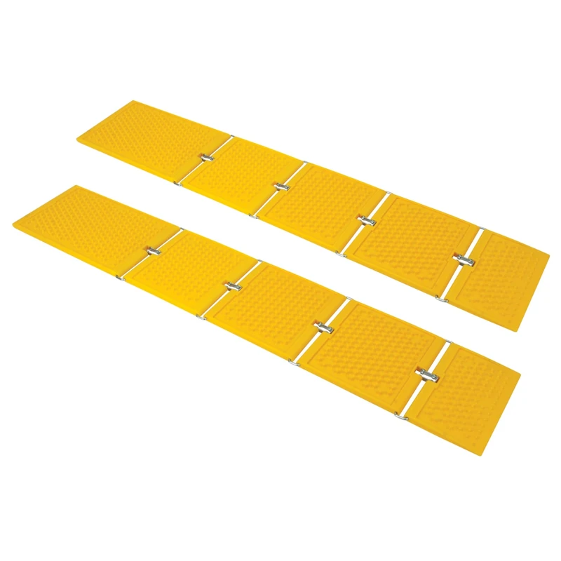 PERFORMANCE TOOL W41003 2 Pack Portable Vehicle Recovery & Emergency Traction Mat - Yellow