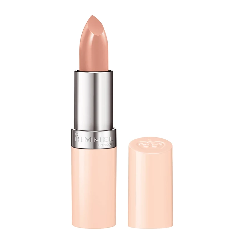 Rimmel London Lasting Finish Lipstick Nude Collection, 42 Apricot Nude, 4 g, Packaging May Vary