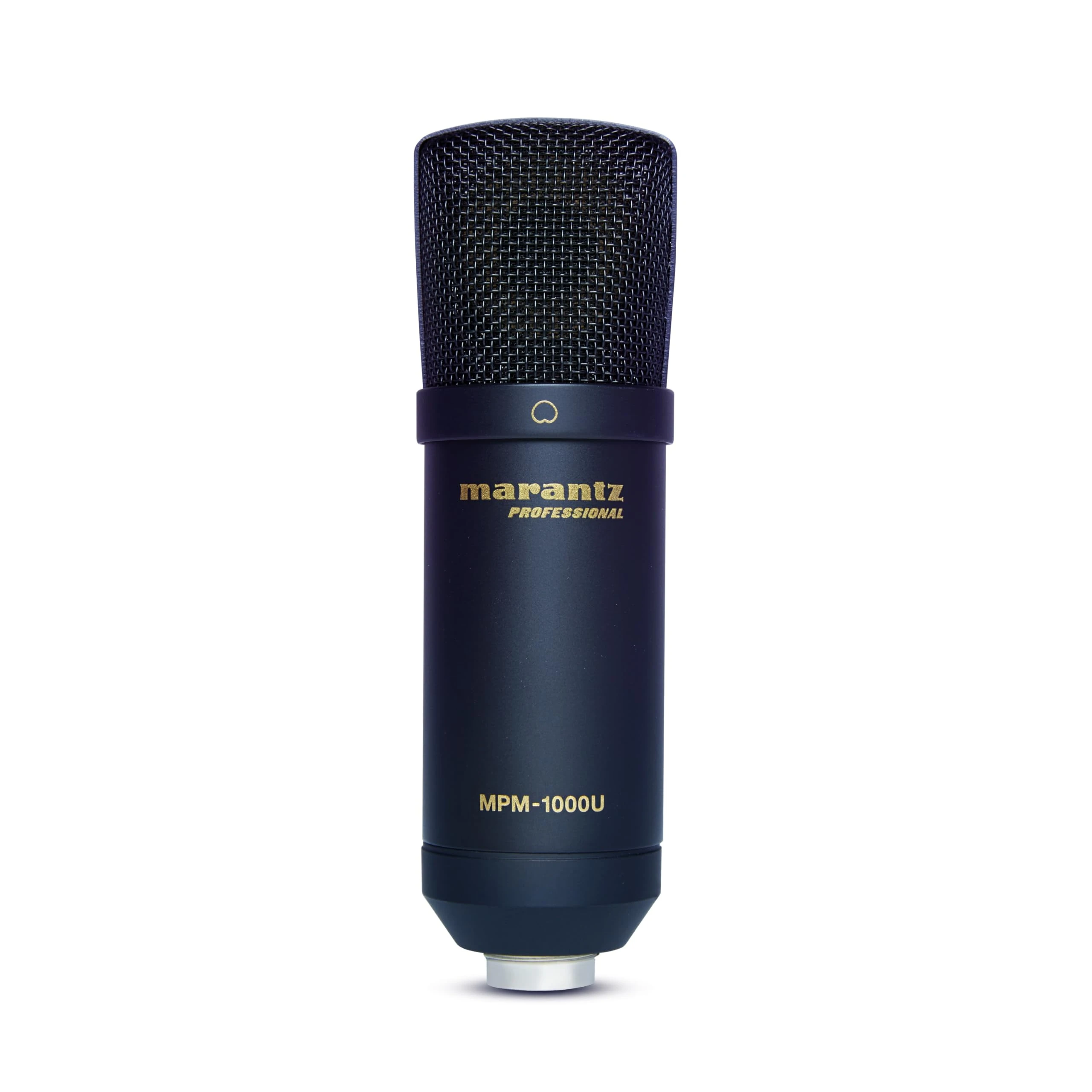 Marantz Professional MPM1000U USB Condenser Microphone for Gaming, Streaming and Podcasting - Built-In Audio Interface, Desktop Stand, Plug-and-Play, Black