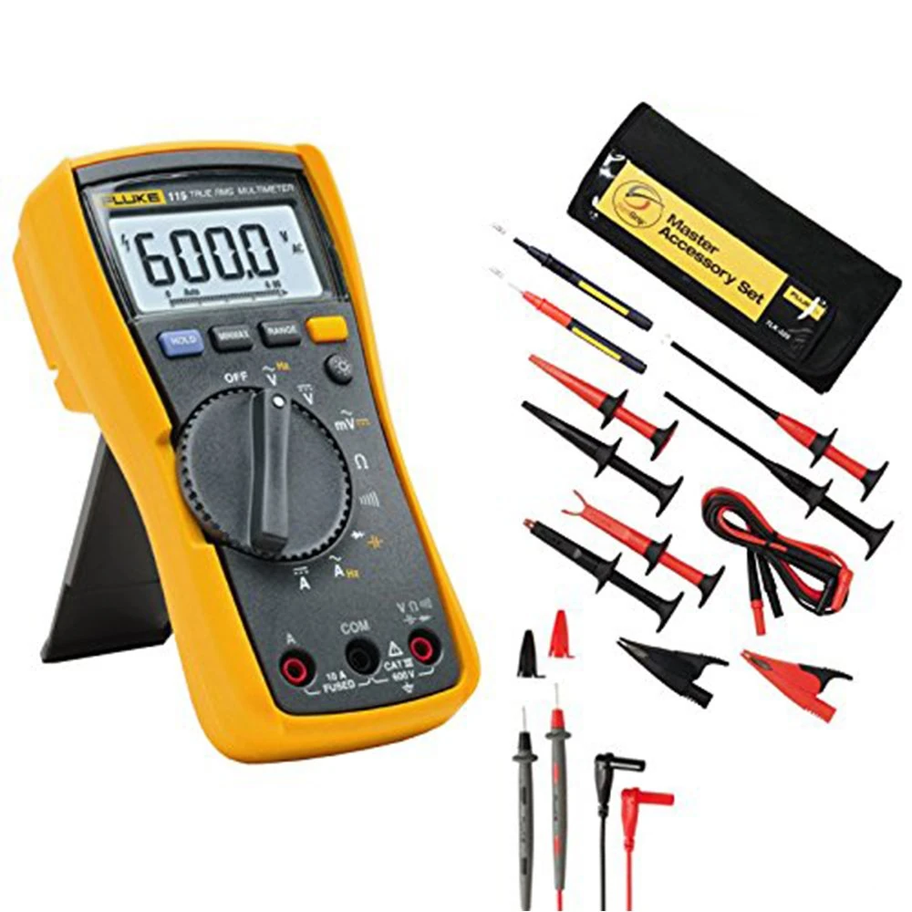 Fluke 115 True Rms Multimeter | TLK-225 Master Set