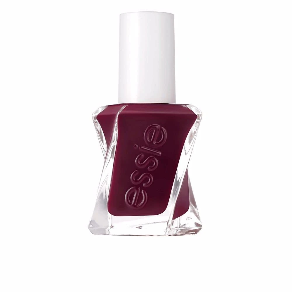 essie Gel Couture Longlasting High Shine, No UV Lamp Required, Nail Polish, Dark Burgundy Red Colour, Shade 370 Model Clicks, 13.5 ml (Pack of 1)