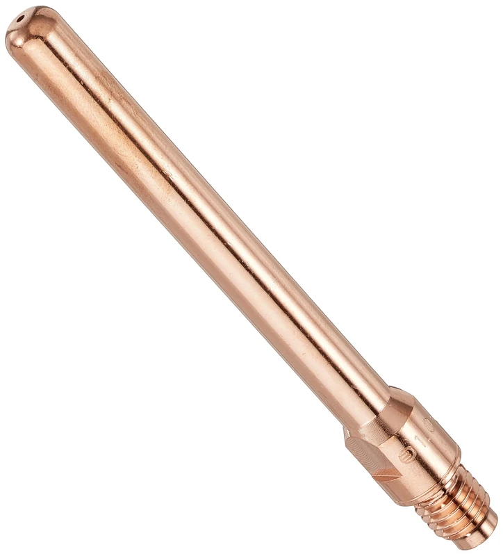 Abicor Binzel 140.1584.10 Contact Tip for Welding Torch, CuCrZr, M8 Thread Size, 1.0 mm Wire Diameter, 85 mm Length (Pack of 10)