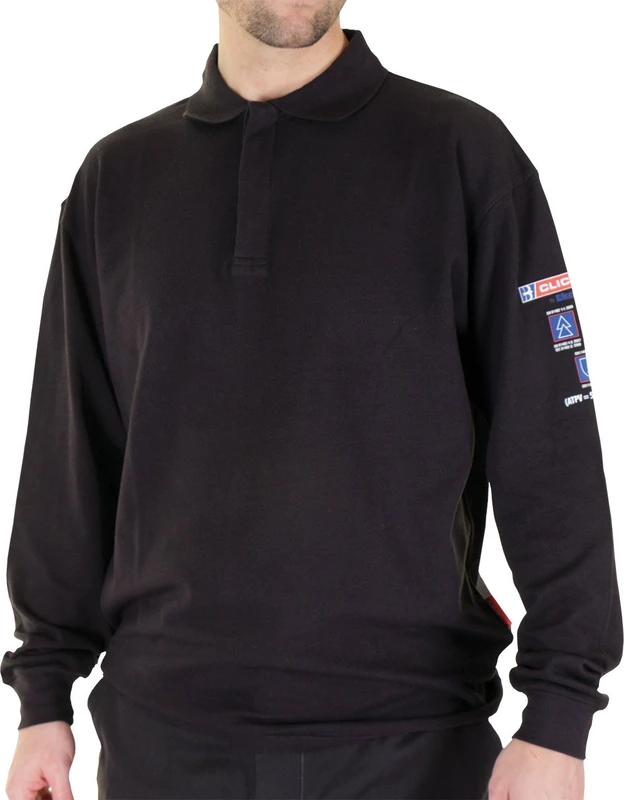 CLICK ARC COMPLIANT POLO NAVY SML