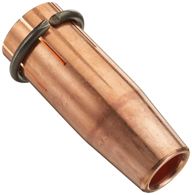 Abicor Binzel 145.0133 Gas Nozzle for Welding Torch, Conical, 15.5 mm x 26 mm Diameter, 72 mm Length (Pack of 10)