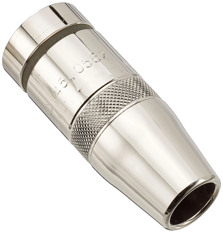 Abicor Binzel 145.0582 Gas Nozzle for Welding Torch, Stick Out Conical, 16 mm x 28 mm Diameter, 72 mm Length (Pack of 5)