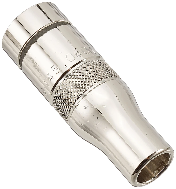 Abicor Binzel 145.0601 Gas Nozzle for Welding Torch, Stick Out Bottle Form, 12 mm x 22 mm Diameter, 65 mm Length (Pack of 5)