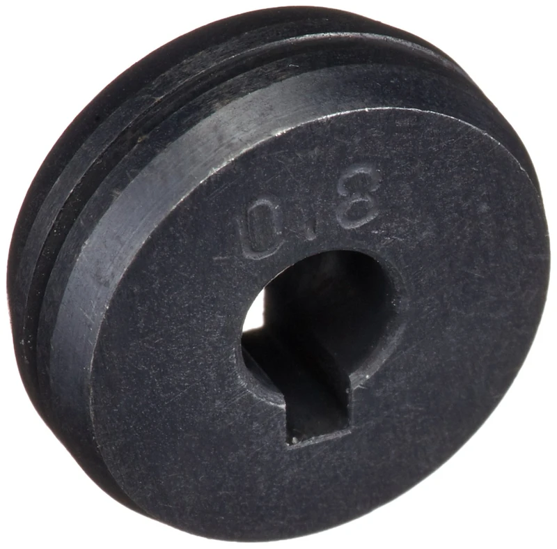 Abicor Binzel 961.0269 Universal Drive Roll for ROBOWHPP MIG/MAG Welding Torch, V Groove, 0.8 mm Wire Diameter