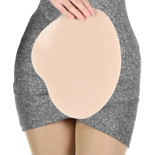 Skinister Short Silicone Hip Pads. Realistic Hip Dip Filler Shapewear (Fair, C) - Image 1