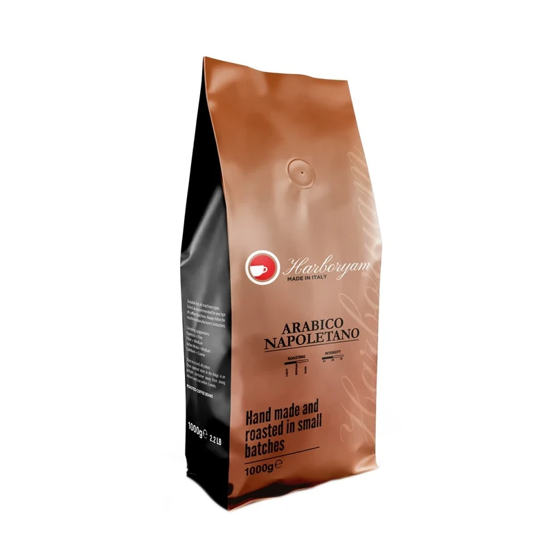 Coffee Beans - 100% Arabica Blend traditionally Made in Italy (1kg 1xbag)