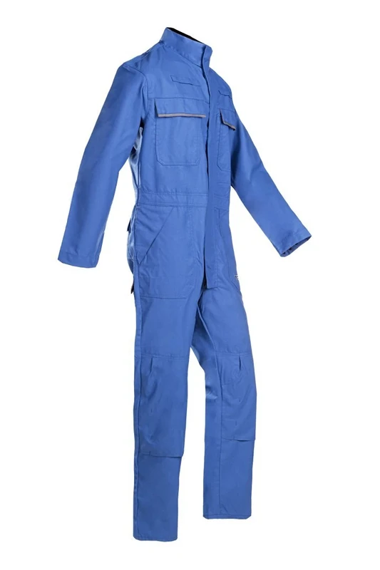 SIOEN 025VN2PF9H46P50 Savona Coverall with ARC Protection, Short 50, Royal Blue