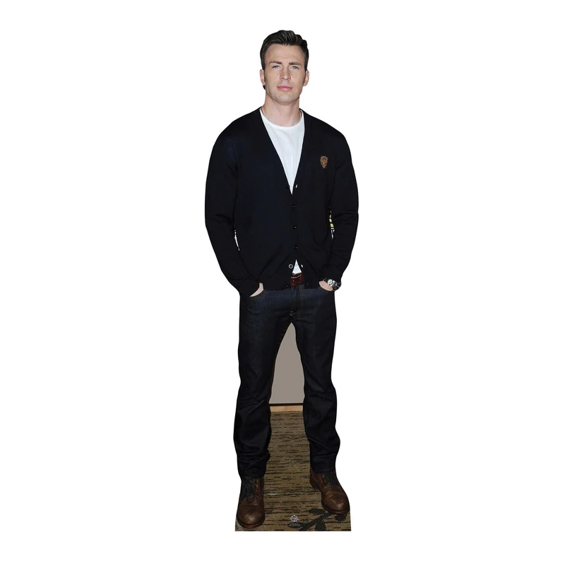 Star Cutouts Chris Evans Lifesize Cardboard Cutout 183cm