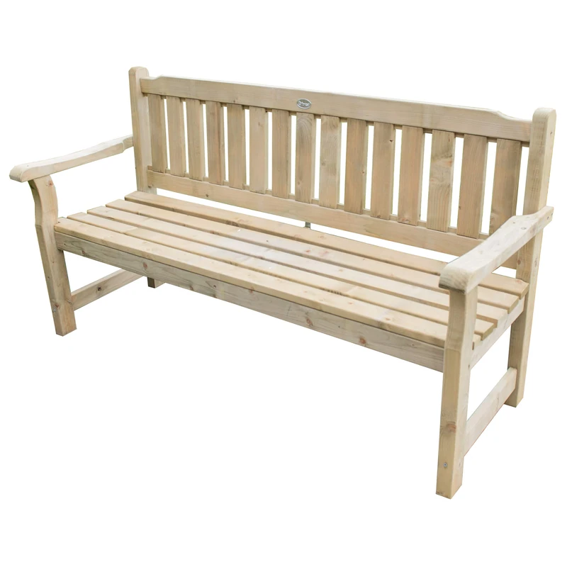 Forest Garden Forest Rosedene 5 ft Bench, Pressure Treated