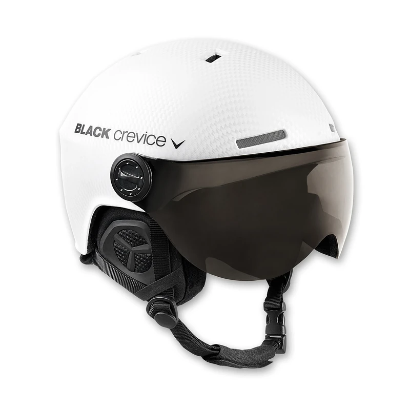 Black Crevice Gstaad Ski helmet, Unisex Adult, unisex_adult, BCR143921-WCB-0, Ice, S (51-53 cm)