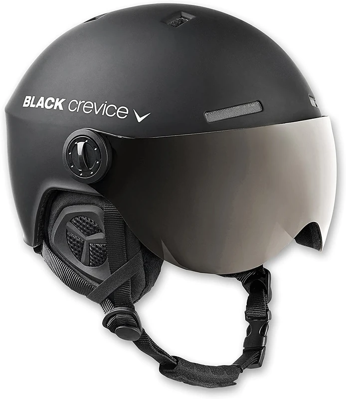 Black Crevice Gstaad Ski Helmet black S
