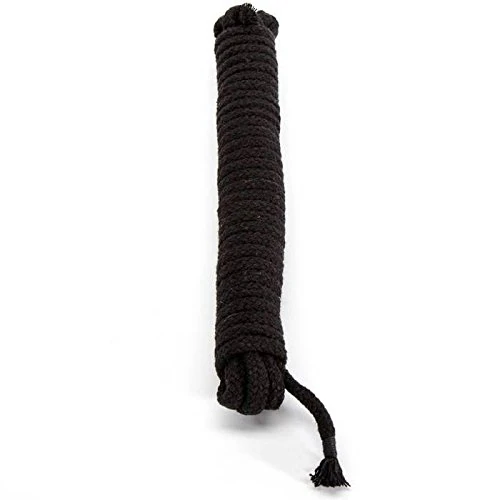 Lovehoney Bondage Boutique Cotton Rope | 5m Soft Cotton Rope for Wrist, Ankle & Body Restraint | Matte Non-Slip Shibari Cord for Kinbaku, BDSM Suspension, Fetish Roleplay, Bedroom Ties & Couples Play