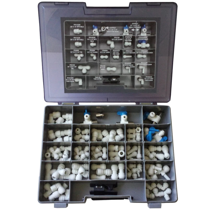 John Guest Speedfit KIT-ISRK Service and Repair Kit, Push-to-Connect, Polypropylene Fittings, 92-Count