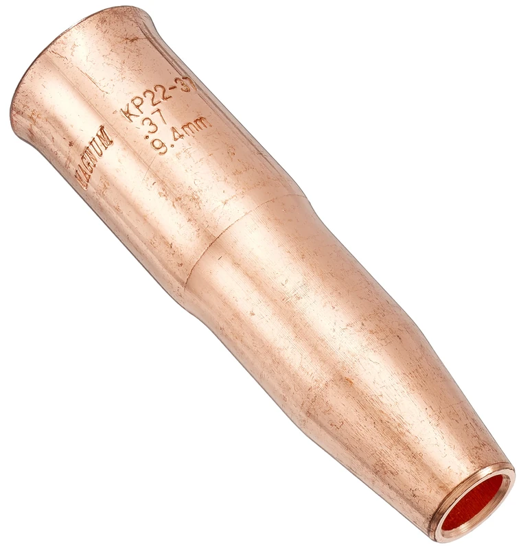 Lincoln Electric KP22-37-B25 Slip Adjusting Gas Nozzle, 9.4 mm Inner Diameter (Pack of 25) - Image 1