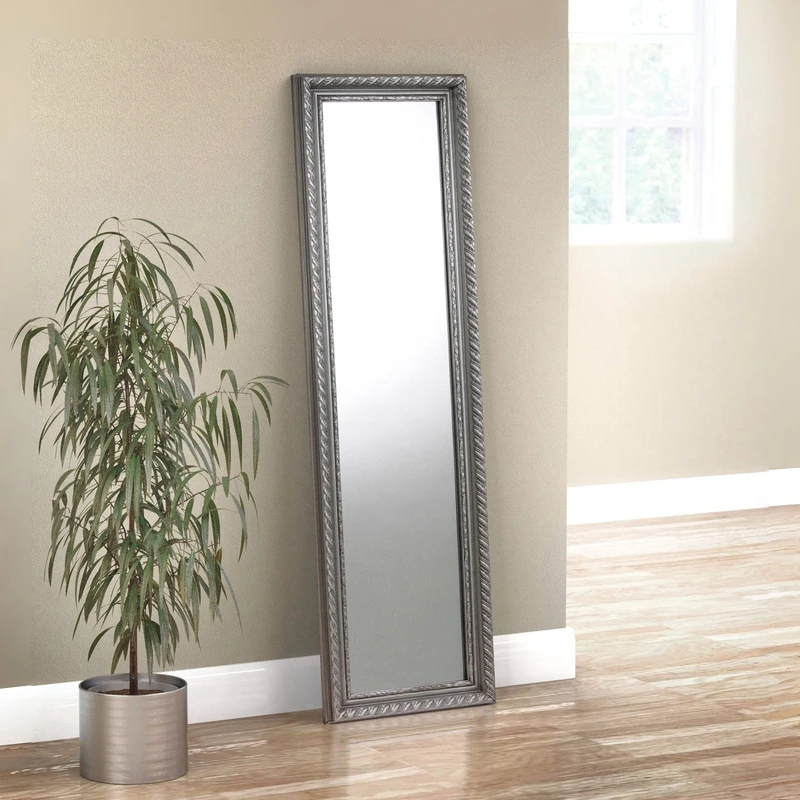 Julian Bowen Allegro Wall Mirror, Pewter, one size