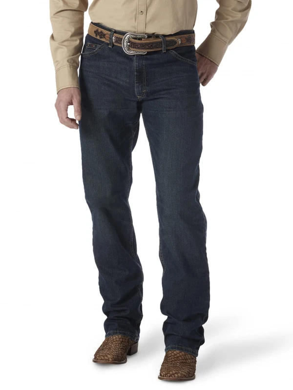 Wrangler Men's 20x 01 Competition Relaxed Fit Jean, Root Beer, 42W x 30L