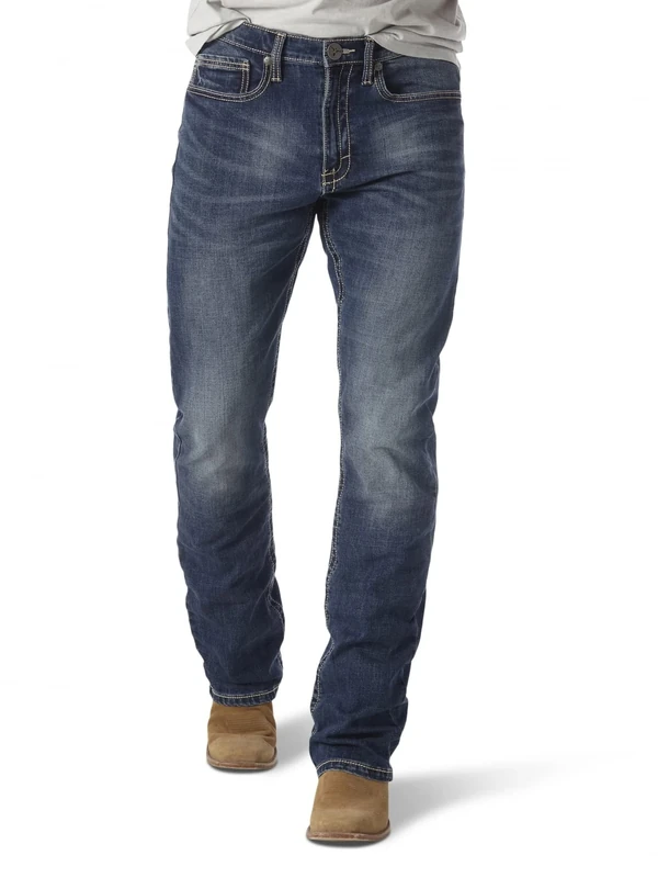 Wrangler Men's 20x No. 42 Vintage Boot Cut Jean, Midland, 34W / 34L